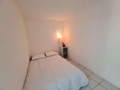 Un ou plusieurs lits dans un hébergement de l'établissement SH174-067 - Mais 2 pièces mezz 6 couchages SAINT HILAIRE DE RIEZ