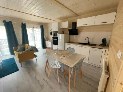 Plan de l'établissement Gite La bulle en bois
