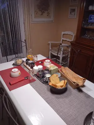 Nourriture dans le B&B/chambre d'hôtes ou à proximité