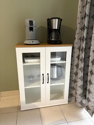 Cuisine ou kitchenette dans l'établissement Nid des Hirondelles Gîte cozy terrasse & parking proche du Puy duFou