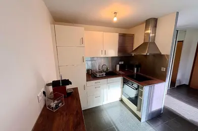 Cuisine ou kitchenette dans l'établissement Lumineux T3 avec Terrasse au Cœur de Nantes