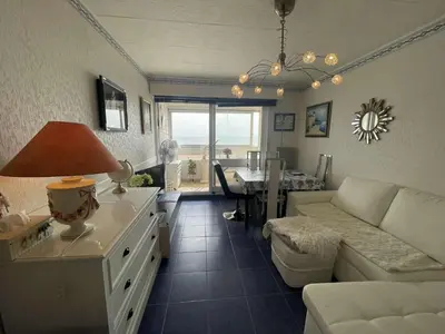 Coin salon dans l'établissement SH160-017 Appart 2 pièces 4 couchages SAINT HILAIRE DE RIEZ
