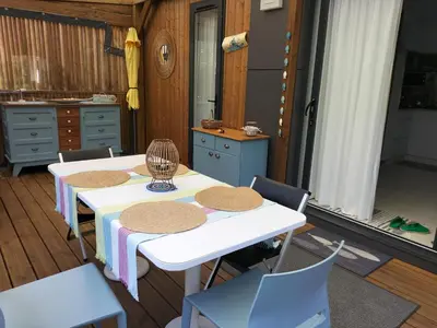 Plan de l'établissement Charmant cocon avec grande terrasse - bord de mer