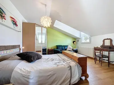 Un ou plusieurs lits dans un hébergement de l'établissement Holiday Home Briasel by Interhome