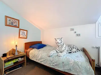 Un ou plusieurs lits dans un hébergement de l'établissement Holiday Home Briasel by Interhome