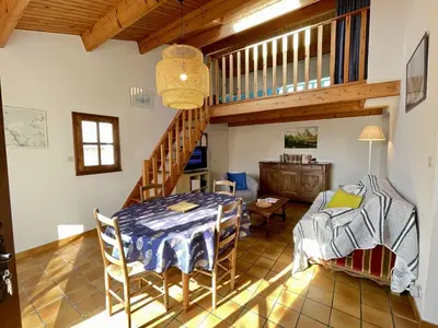 Plan de l'établissement NO000-2CG Mais 2 pièces mezzanine - 4 couchages NOIRMOUTIER EN L'ILE