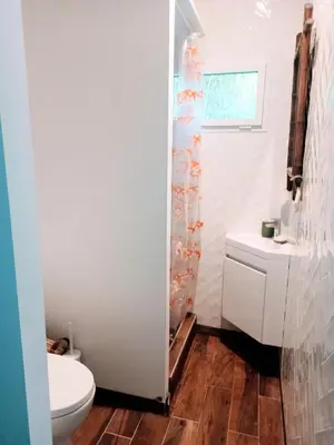 Salle de bains dans l'établissement Bienvenue dans ce charmant studio