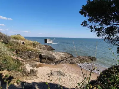 Paysage naturel près de la maison de vacances