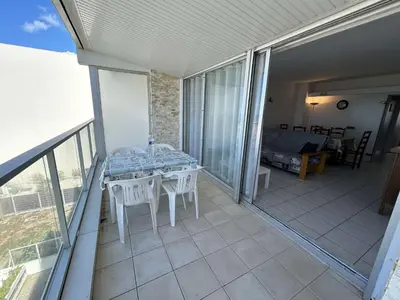 Balcon ou terrasse dans l'établissement SJ765-032 - Appart 3 pièces 6 couchages SAINT JEAN DE MONTS