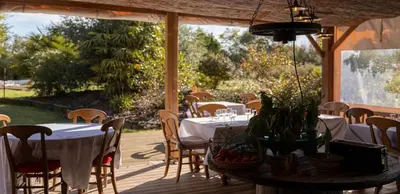 Jardin de l'établissement Domaine Chantoiseau