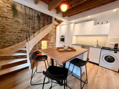 Cuisine ou kitchenette dans l'établissement Majorelle de Talensac