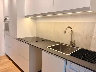 Cuisine ou kitchenette dans l'établissement Majorelle de Talensac