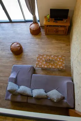 Télévision ou salle de divertissement dans l'établissement La Grange aux Grenouilles
