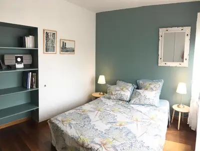Un ou plusieurs lits dans un hébergement de l'établissement la maison du plongeur