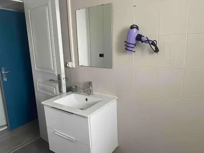 Salle de bains dans l'établissement Studio aloe