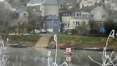 Vue sur la rivière ou le fleuve situé(e) à proximité de la maison de vacances
