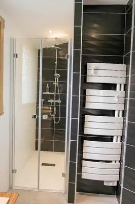 Salle de bains dans l'établissement Homgaïa chambres d'hôtes