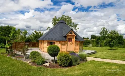 Jardin de l'établissement Domaine de La Courillère