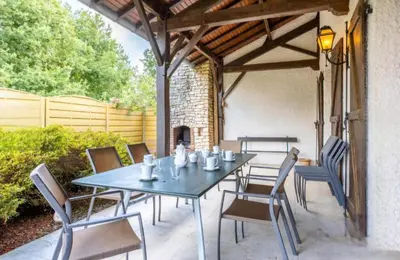 Terrasse ou espace extérieur de l'établissement Gîte Nolan