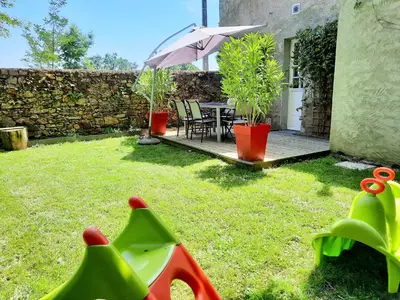 Jardin de l'établissement Le Gîte du Petit Plessis