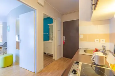 Salle de bains dans l'établissement Appart’City Confort Nantes Centre