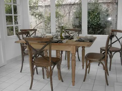 Restaurant ou autre lieu de restauration dans l'établissement Genêts d'Armor