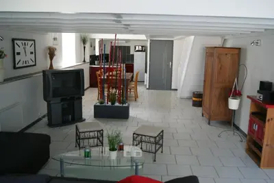 Télévision ou salle de divertissement dans l'établissement Gite du coudray 85