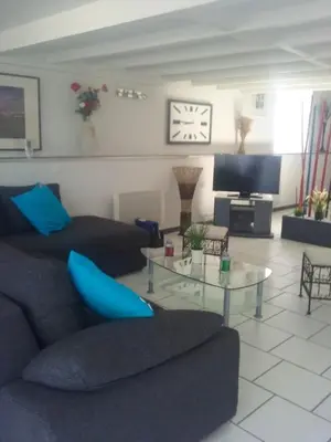 Coin salon dans l'établissement Gite du coudray 85