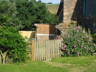 Jardin de l'établissement Aux Yourtes de La Fabrique