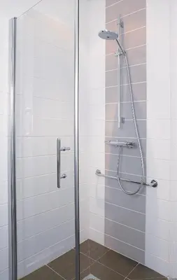Salle de bains dans l'établissement Park Hôtel & Appartements