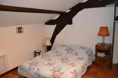 Un ou plusieurs lits dans un hébergement de l'établissement Chambres D'hotes Beaupel