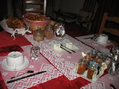 Nourriture dans le B&B/chambre d'hôtes ou à proximité