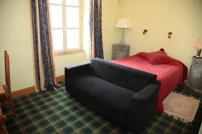 Un ou plusieurs lits dans un hébergement de l'établissement Cit'Hotel Marie Stuart