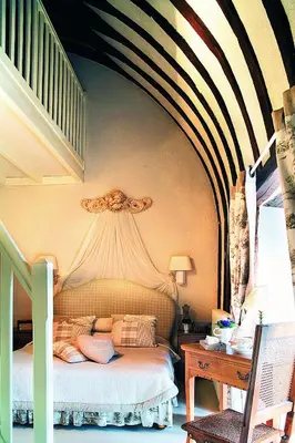 Un ou plusieurs lits dans un hébergement de l'établissement Chateau Colbert