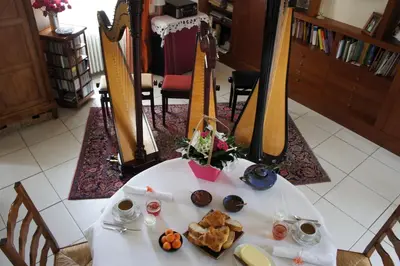 Nourriture dans le B&B/chambre d'hôtes ou à proximité