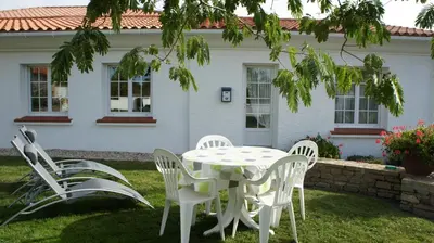 Jardin de l'établissement Chez Bernadou