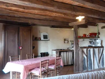 Cuisine ou kitchenette dans l'établissement La Guichardière