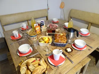 Nourriture dans le B&B/chambre d'hôtes ou à proximité