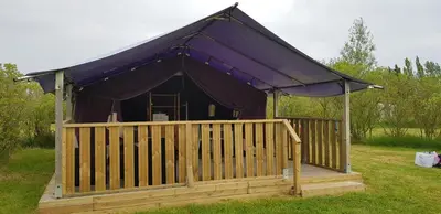 Jardin de l'établissement Camping Les Chagnelles