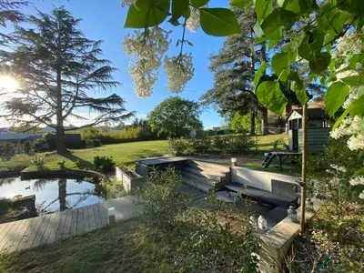 Jardin de l'établissement Le Celadon