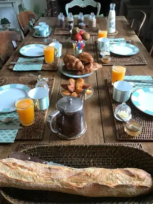 Nourriture dans la maison d'hôtes ou à proximité