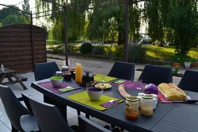Nourriture dans le B&B/chambre d'hôtes ou à proximité