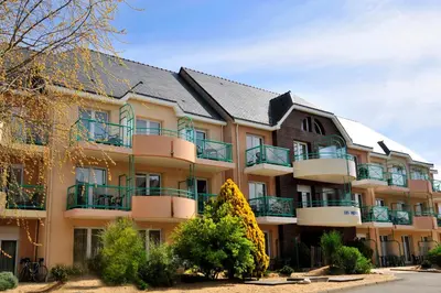 Bâtiment de le village vacances