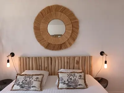 Un ou plusieurs lits dans un hébergement de l'établissement Hôtel Ancre Marine & Spa Thalgo ***