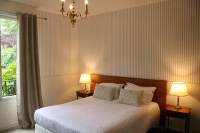 Un ou plusieurs lits dans un hébergement de l'établissement Hôtel de la Marine