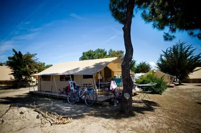 Plan de l'établissement Huttopia Noirmoutier