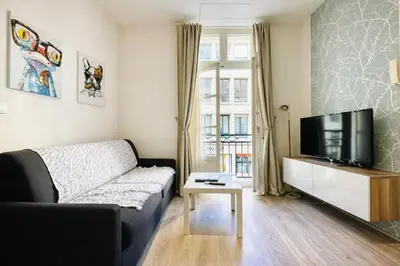 Télévision ou salle de divertissement dans l'établissement Appartement centre, Parking 100m