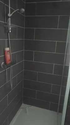 Salle de bains dans l'établissement Maison d'hôtes Les Beaux Chenes