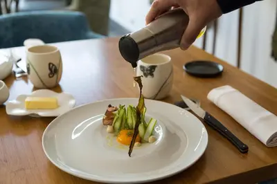 Nourriture dans l'hôtel ou à proximité