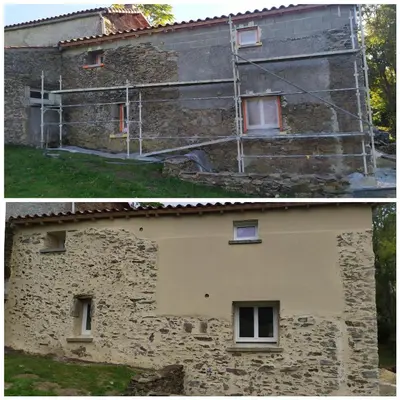 Bâtiment de la maison de vacances